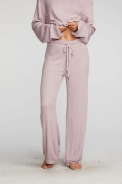 Discount Thermal Waffle Blouson Hem Joggers Women Bottoms