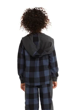 Cheap Tom Ghost Plaid Button Down Kids/BOY Boys