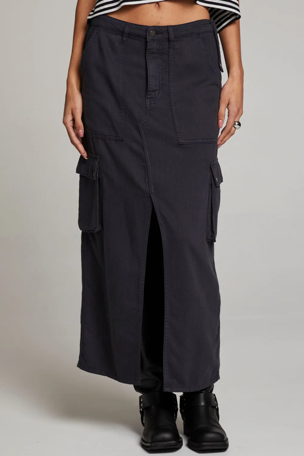 Best Tri Licorice Maxi Skirt Women Loungewear