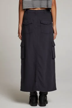 Best Tri Licorice Maxi Skirt Women Loungewear