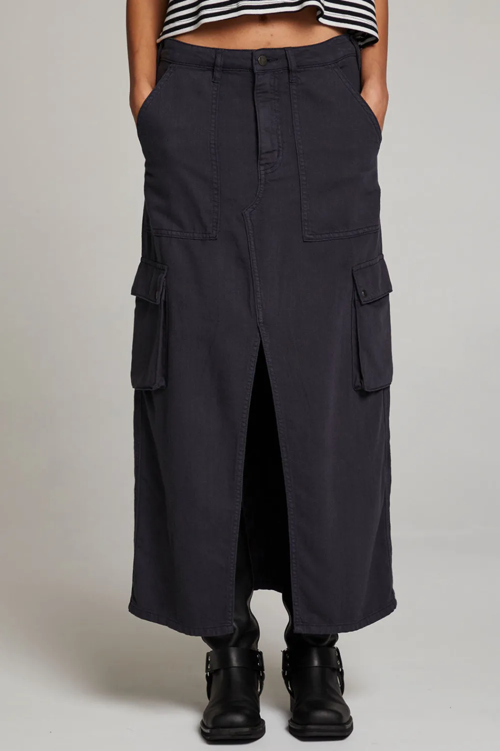 Best Tri Licorice Maxi Skirt Women Loungewear