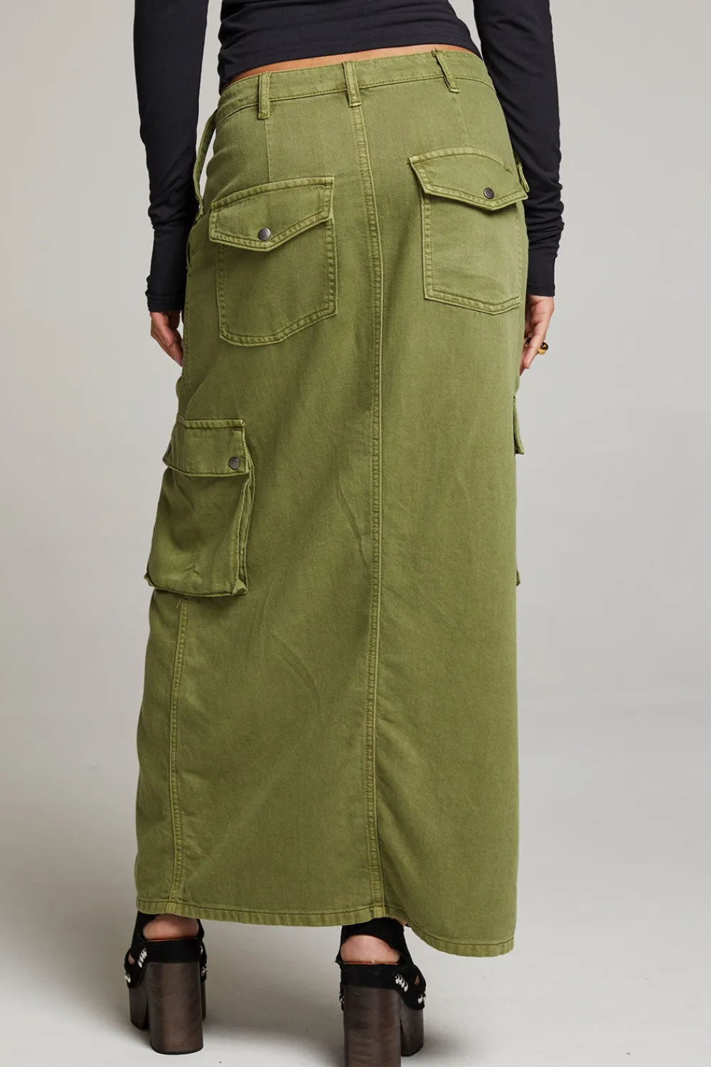 Best Tri Sphagnum Maxi Skirt Women Loungewear