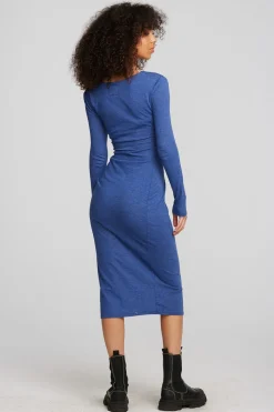Sale Triblend Corset Wrap Midi Dress Women Dresses