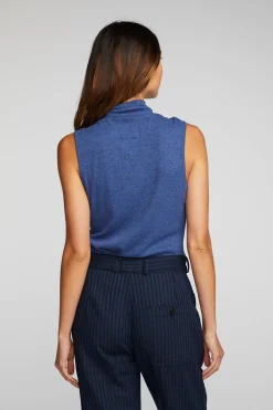 Flash Sale Triblend Rib Knit Button Down Tank Women Loungewear|Tops