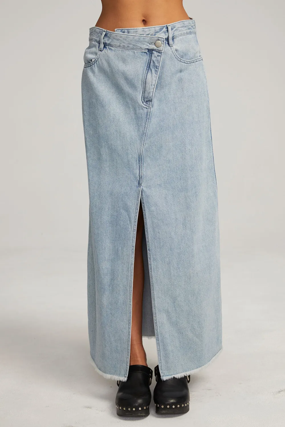 Cheap Trinidad Classic Blue Maxi Skirt Women Loungewear|Bottoms