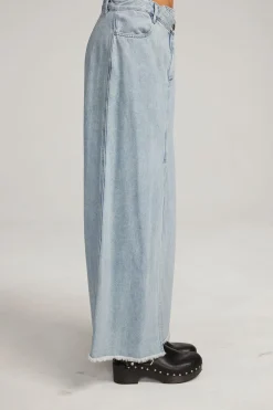 Cheap Trinidad Classic Blue Maxi Skirt Women Loungewear|Bottoms