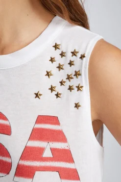 Hot USA Star Women Graphics|Tops