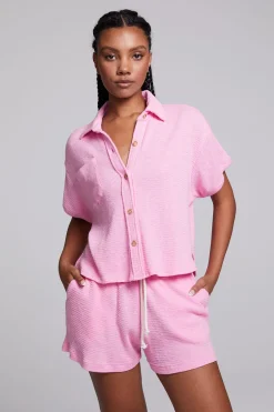 Hot Valentina Rosewater Button Down Women Loungewear|Tops