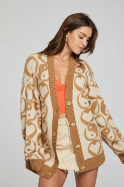 Hot Vibe Cardigan - Latte Women Outerwear|Loungewear