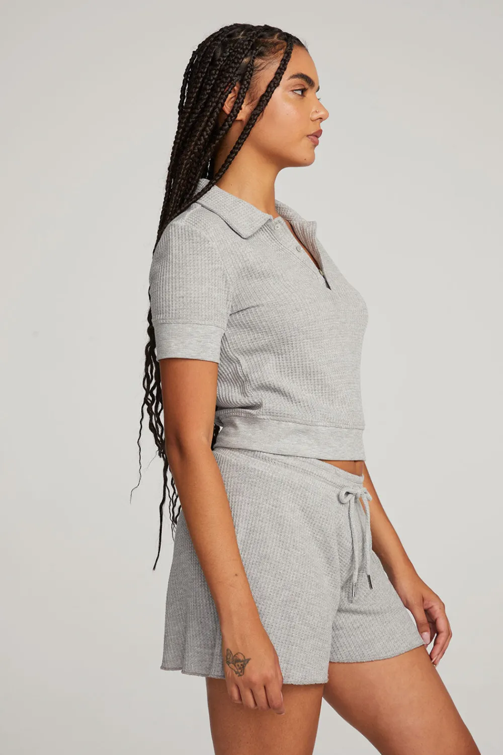 Cheap Victoria Grey Marl Pullover Women Loungewear|Tops