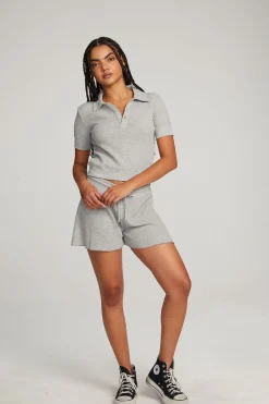 Cheap Victoria Grey Marl Pullover Women Loungewear|Tops