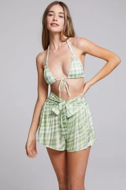 New Volterra Pistachio Short Women Loungewear|Bottoms