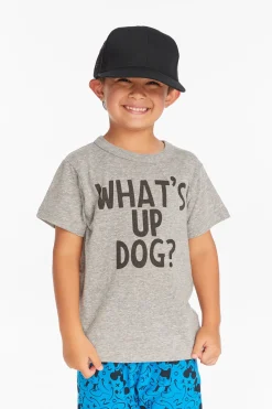 New What's Up Dog Boys Crew Neck Tee Kids/BOY Boys