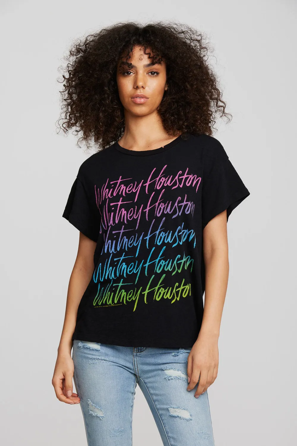 Cheap Whitney Houston - Gradient Script Women Loungewear|Music