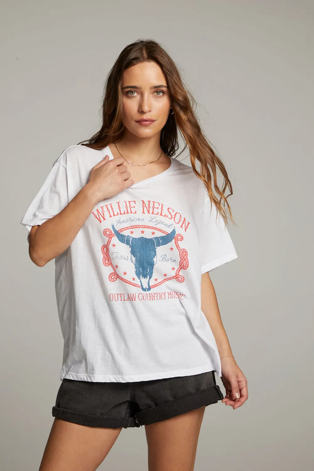 Store Willie Nelson American Legend Tee Women Loungewear|Music