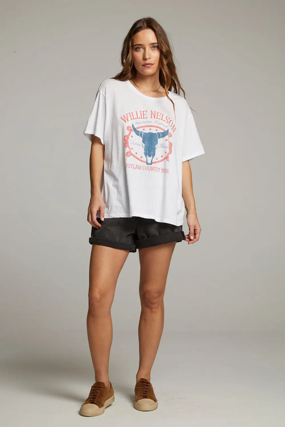 Store Willie Nelson American Legend Tee Women Loungewear|Music