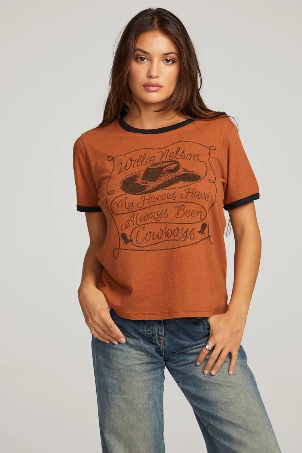 Best Willie Nelson Cowboys Tee Women Loungewear|Music