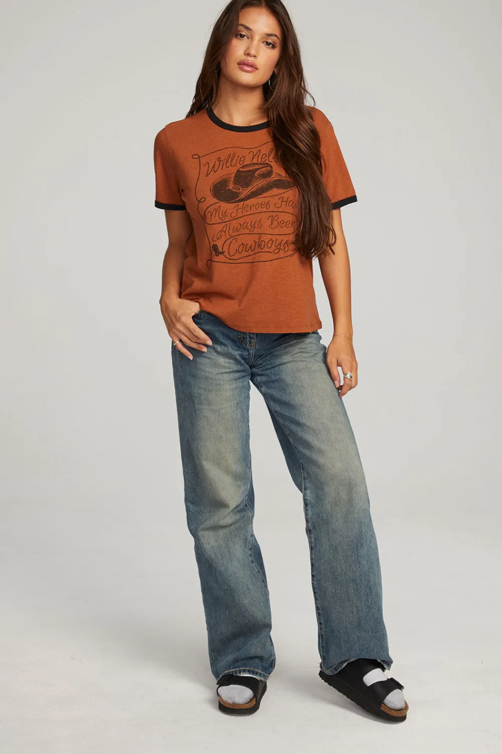 Best Willie Nelson Cowboys Tee Women Loungewear|Music