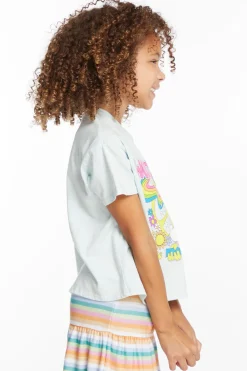 Hot Woodstock Peace Sign Girls Tee Women/Kids Girls|Music