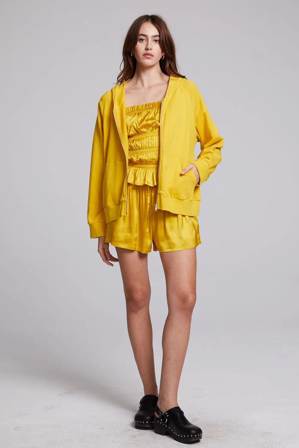 Discount Yaro Mimosa Zip Up Sweatshirt Women Outerwear|Loungewear