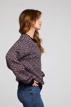 Online Zebra Pullover Melrose Sweater Women Outerwear|Loungewear