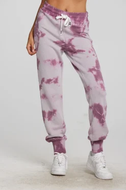 Cheap Zuma Cotton Terry Joggers With Rib And Shoestring Tie Women Loungewear|Bottoms