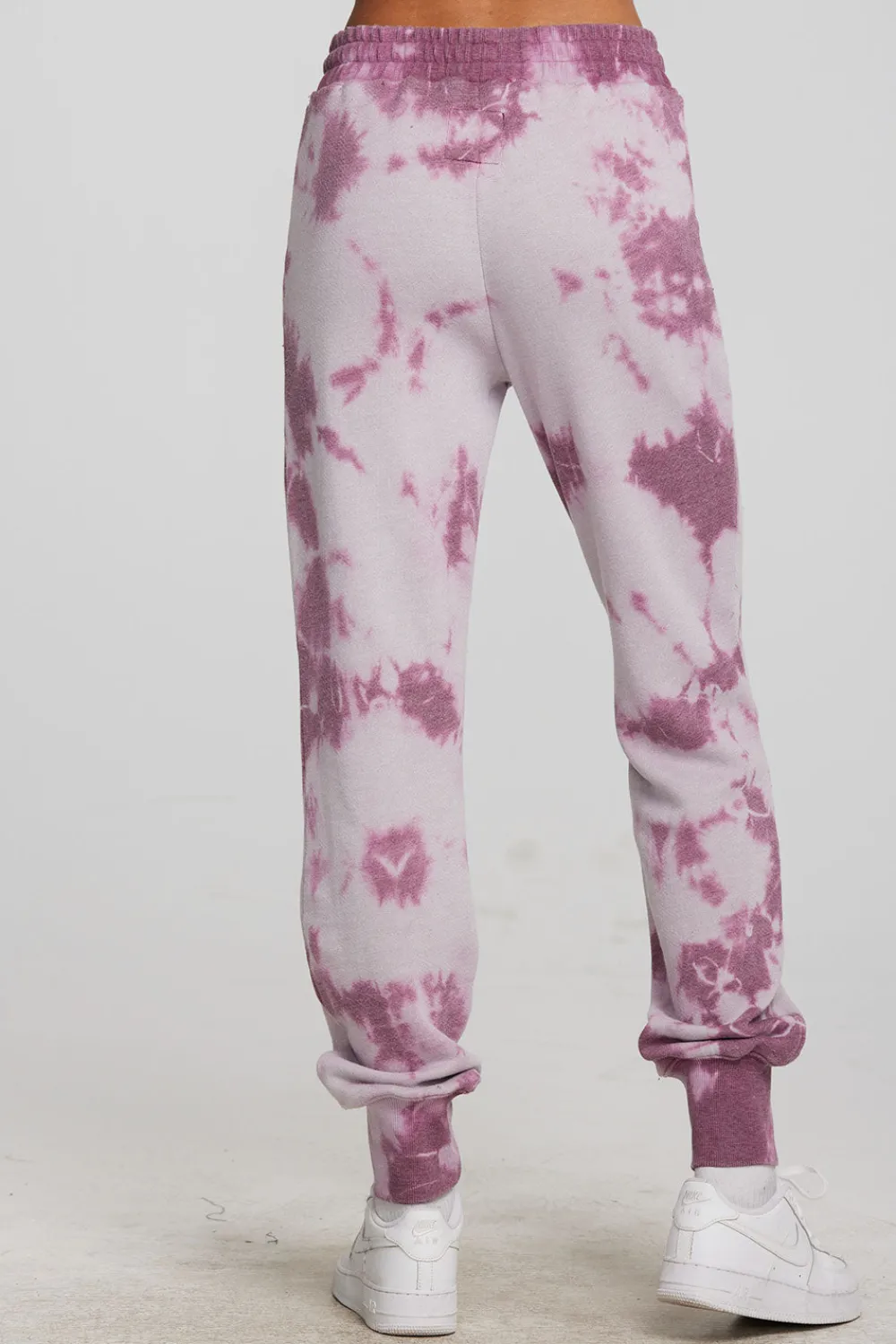 Cheap Zuma Cotton Terry Joggers With Rib And Shoestring Tie Women Loungewear|Bottoms