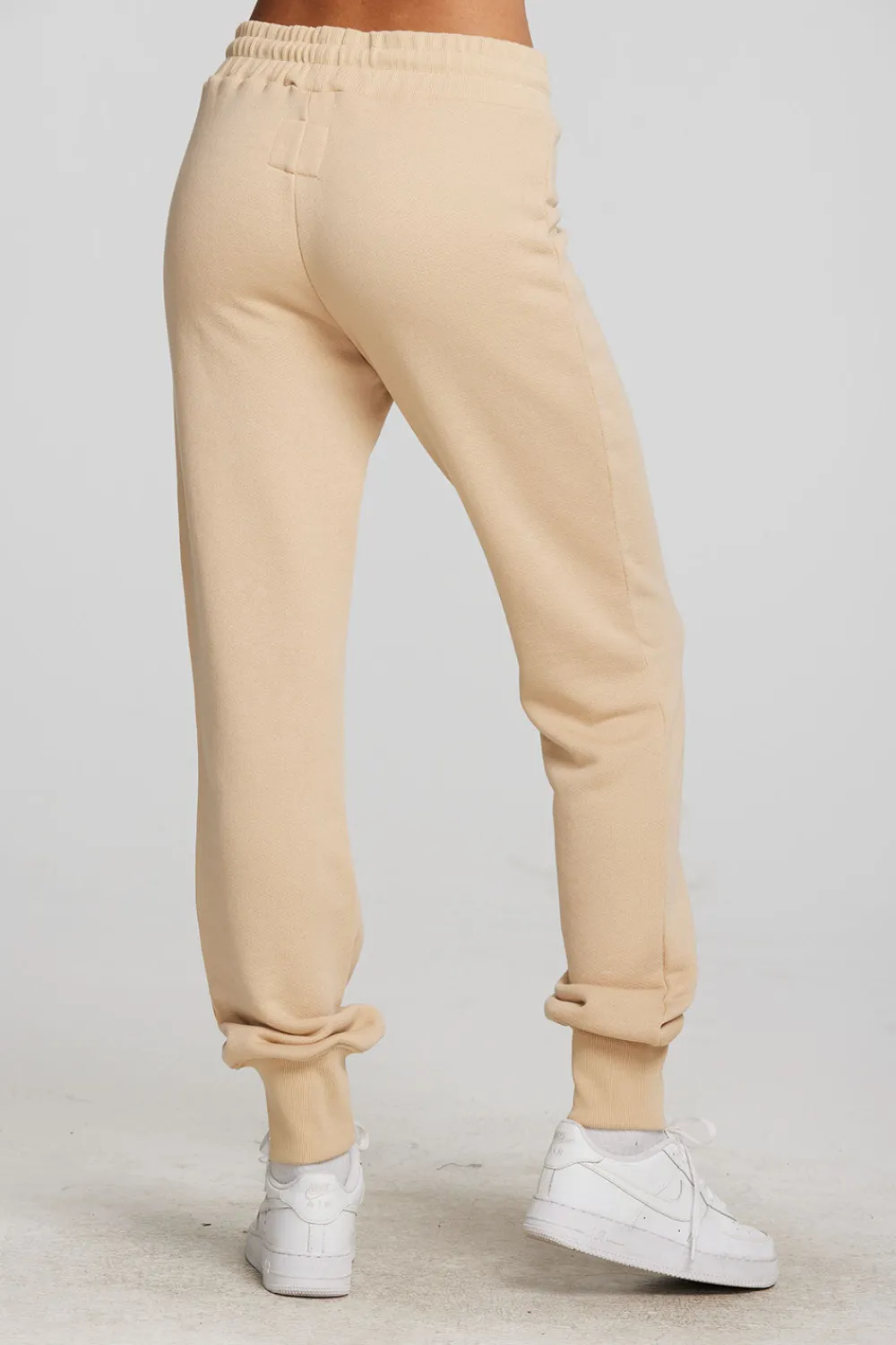 Clearance Zuma Cotton Terry Joggers With Rib And Shoestring Tie Women Loungewear|Bottoms