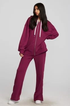 Discount Zuma Cotton Terry Zip Up Hoodie Women Outerwear|Tops